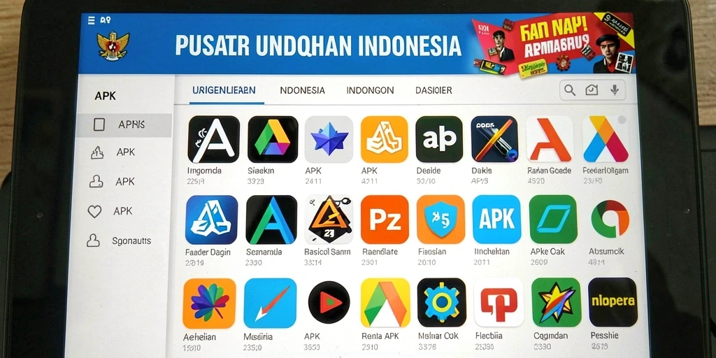 Tampilan awal permainan yang menarik.