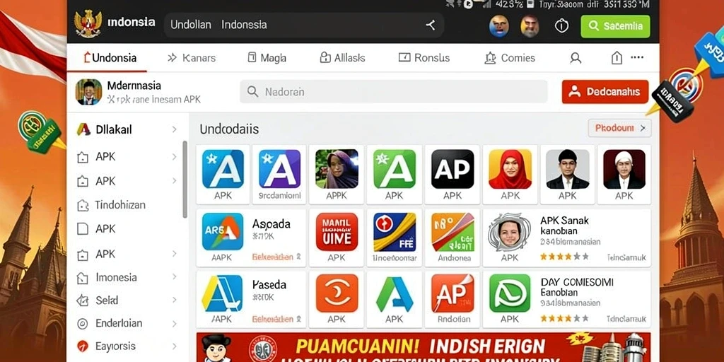 Tampilan antarmuka yang modern dan menarik.