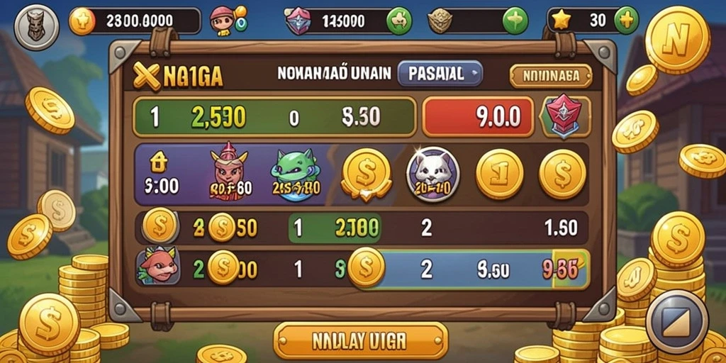 Tampilan utama aplikasi dengan grafik yang menarik.
