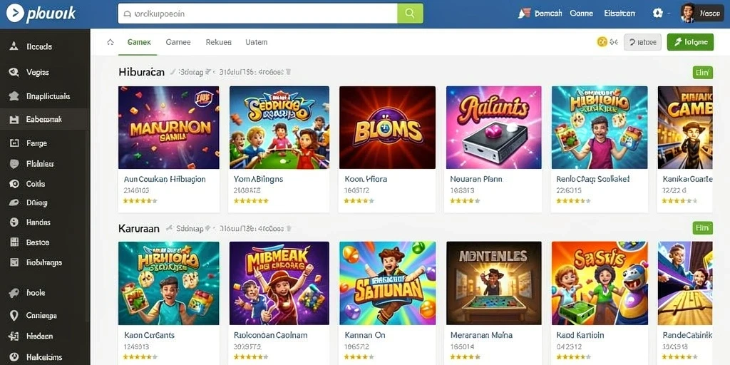 Tampilan antarmuka HOKIBONUS yang menarik dan mudah digunakan.