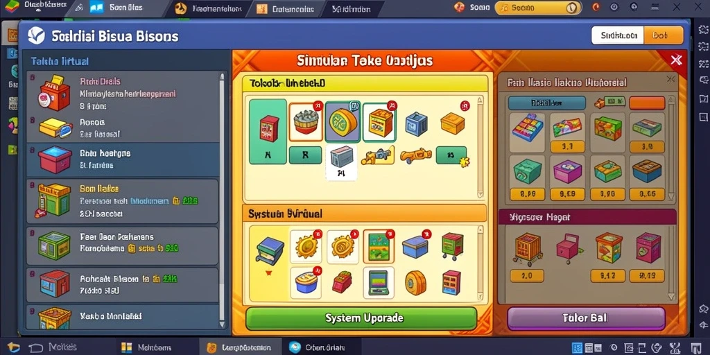 Tampilan grafis yang menarik dan modern.