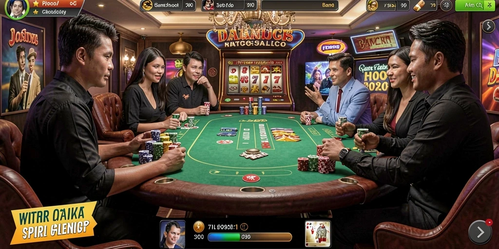 Tampilan awal IDAGAME yang menarik.