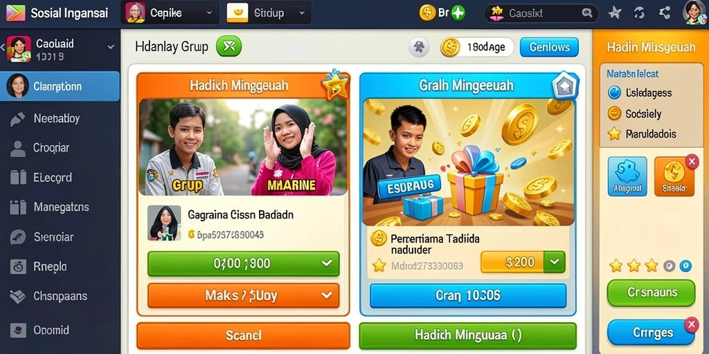 Tampilan antarmuka yang ramah pengguna.