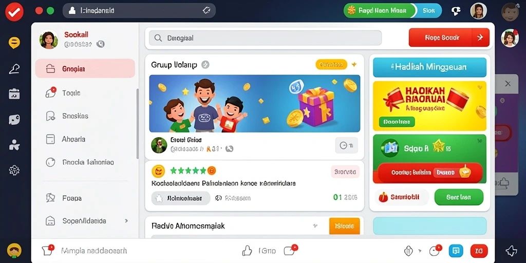 Antarmuka gameplay yang intuitif dan menarik.