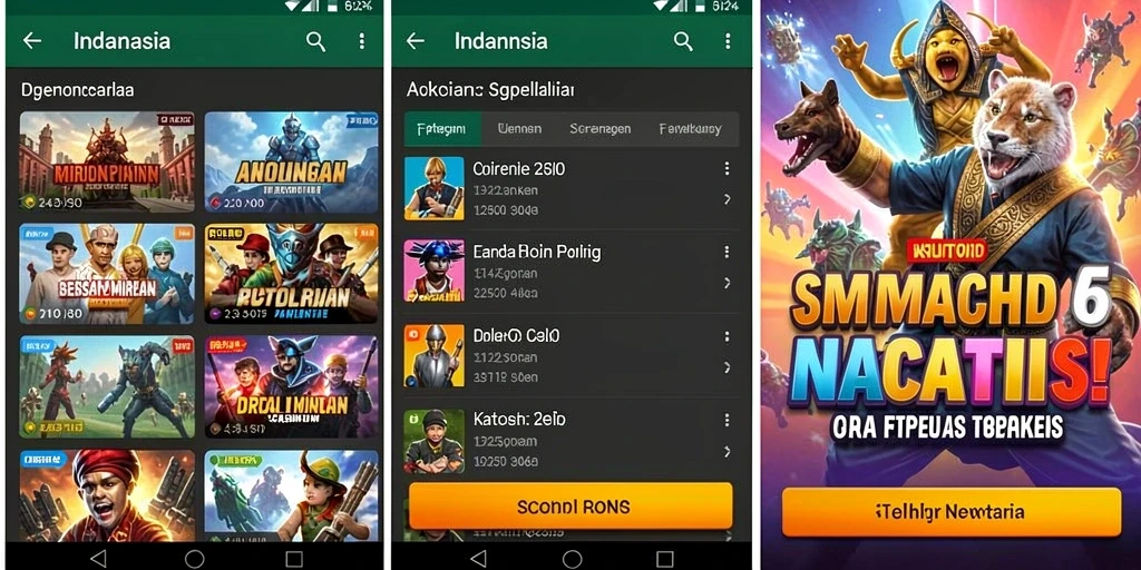 Tampilan antarmuka yang user-friendly.