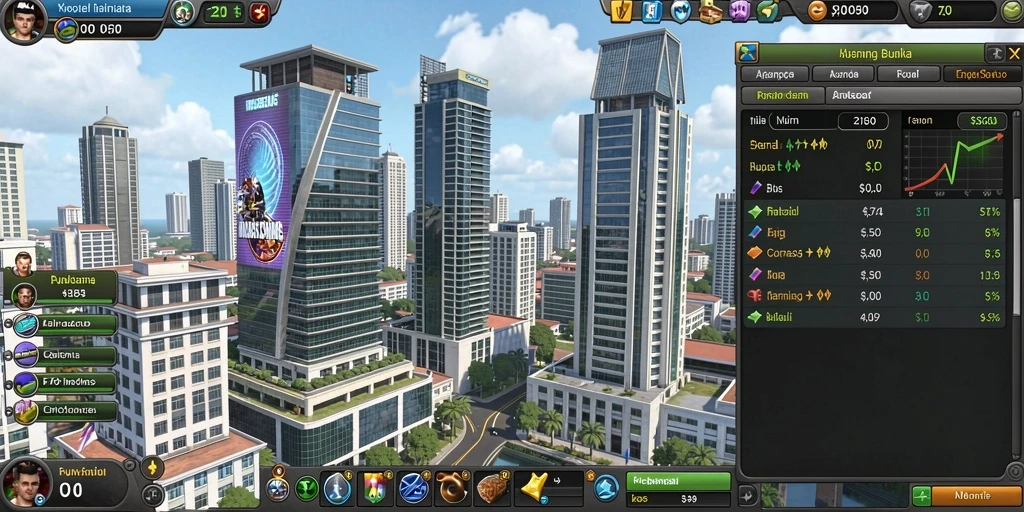 Screenshot menampilkan grafis game yang memukau.