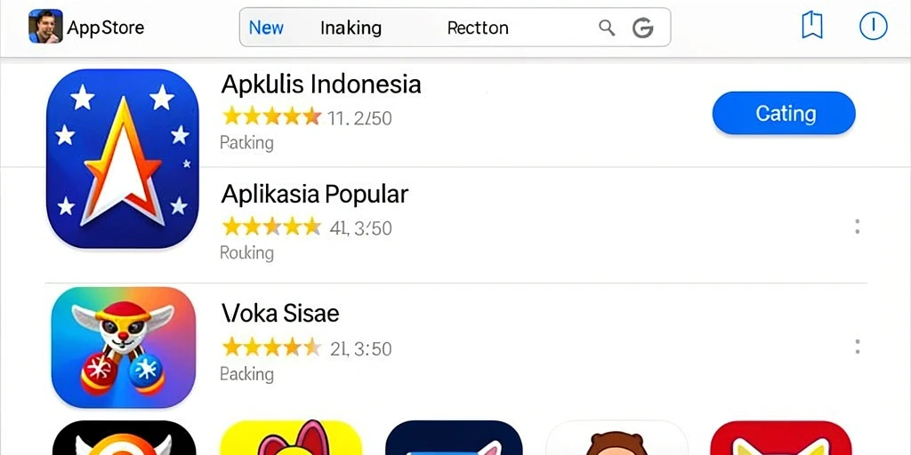 Tampilan awal yang menarik dan intuitif.