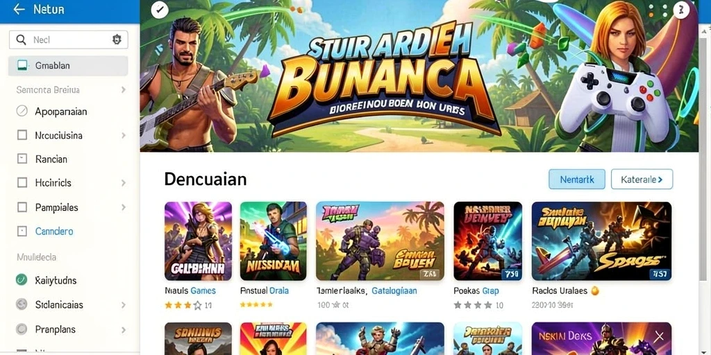 Screenshot fitur utama OCE69 yang menarik.