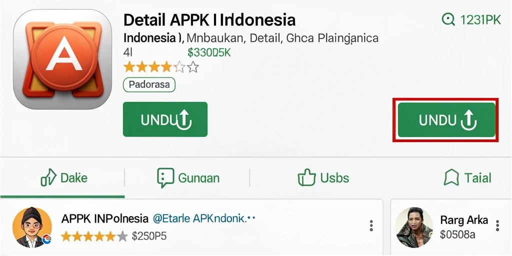 Tampilan antarmuka yang ramah pengguna.