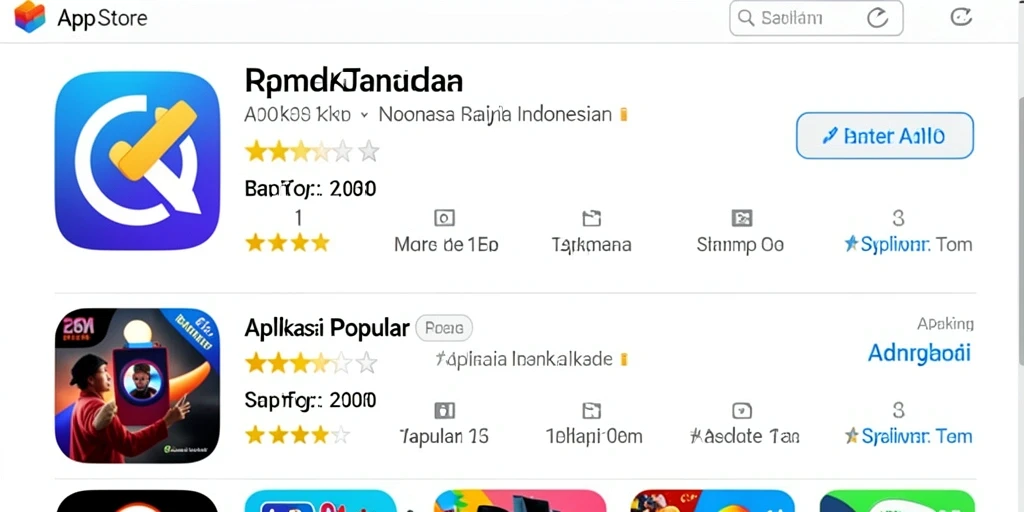 Tampilan antarmuka pengguna yang menarik.